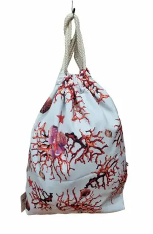 Zaino Corallo sfondo bianco Spedizione Gratuita
