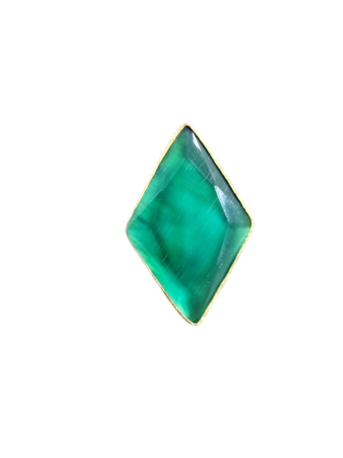 Adjustable rings rhombus with cat's eye set in brass. Measures 4cm x 2.5cm. Color yellow, gucci green, pink and sugar paper Free shipping Anelli regolabili rombi con occhio di gatto incastonato nell’ottone. Misura 4cm x 2.5cm. Colore giallo, verde gucci, rosa e carta da zucchero Spedizione Gratuita