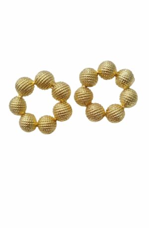 Orecchini lobo realizzati in ottone Peso 8.1gr Lunghezza 2.5cm Spedizione Gratuita