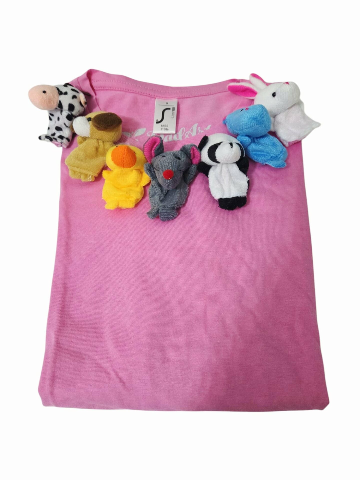 New t shirt i pupazzi Rosa manica corta Spedizione Gratuita New t shirt i pupazzi Rosa manica corta Spedizione Gratuita