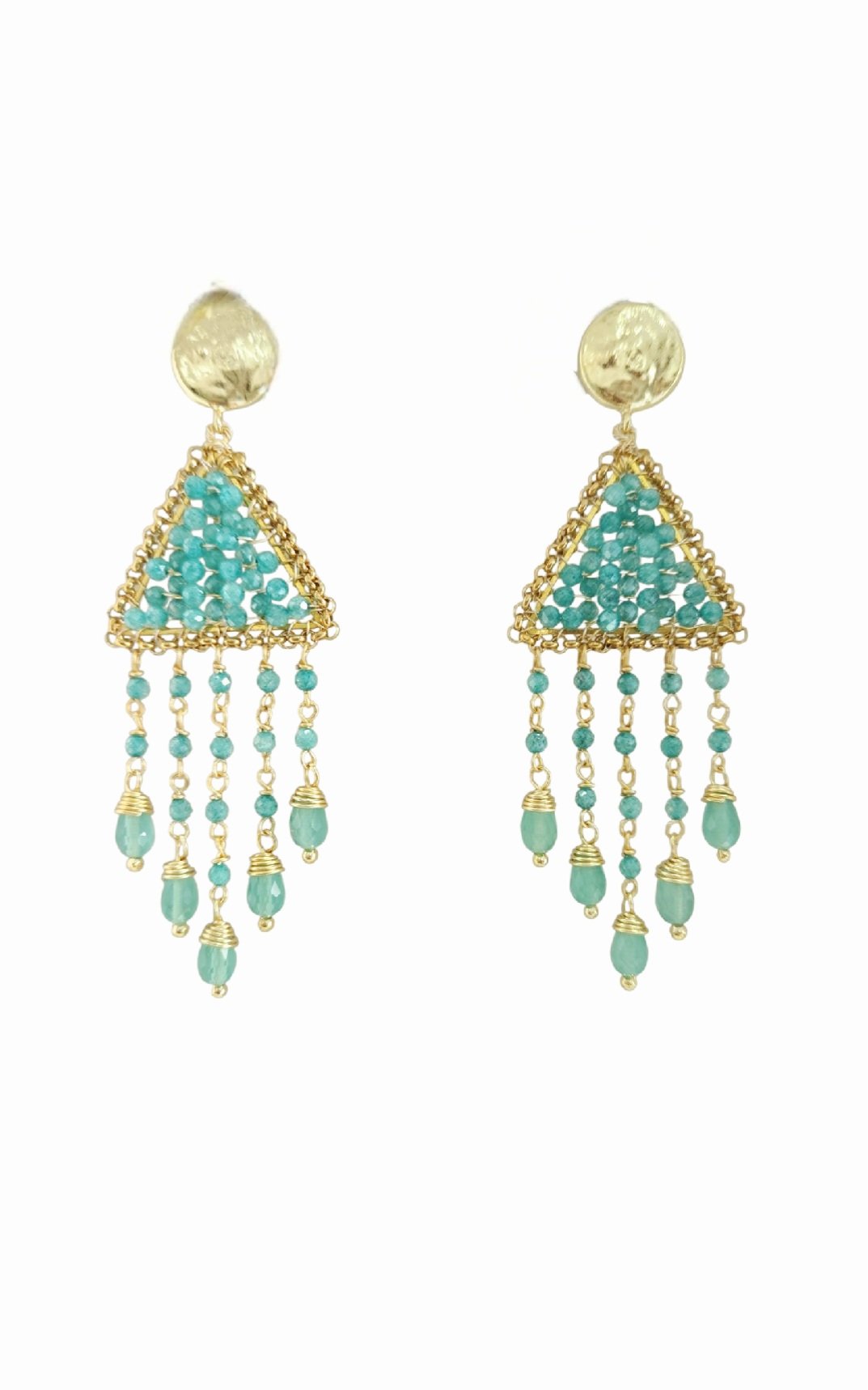Orecchini realizzati artigianalmente con agata,quarzi ed ottone
lunghezza 9cm
peso 10.5gr Spedizione Gratuita