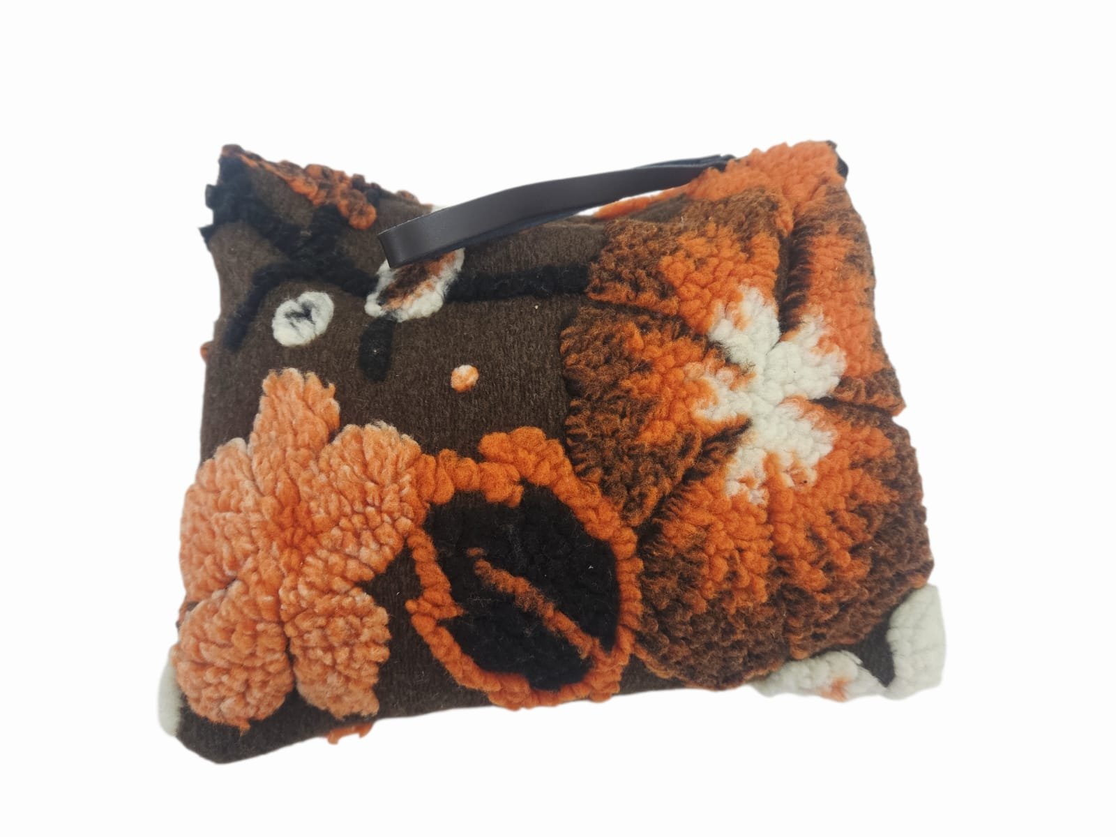 Wristlet bags made of fabric with genuine leather wristband, made in Italy, zip closure. Dimensions: L 27 H 23 Free shipping Borsette Polsiere realizzate in tessuto con polsiera in vera pelle,made italy, chiusra con zip. misure L 27 H23 Spedizione Gratuita