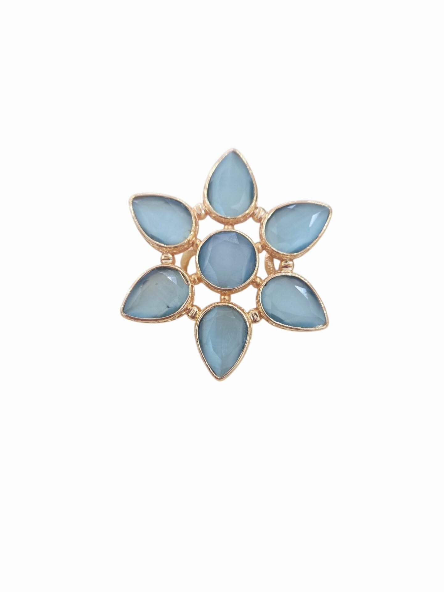 Anello regolabile realizzato su base in ottone con occhio di gatto
grandezza 5cm Spedizione Gratuita