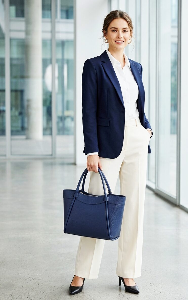 Genuine blue leather bag, made in Italy, with shoulder strap, single internal compartment lined with side pockets and zip closure. Dimensions: H24 W12 L30 Free shipping Borsa in vera pelle blu,made Italy, dotata di tracolla scomparto interno unico foderato con tasche laterali e chiusura con zip.misure H24 B12 L30 Spedizione Gratuita